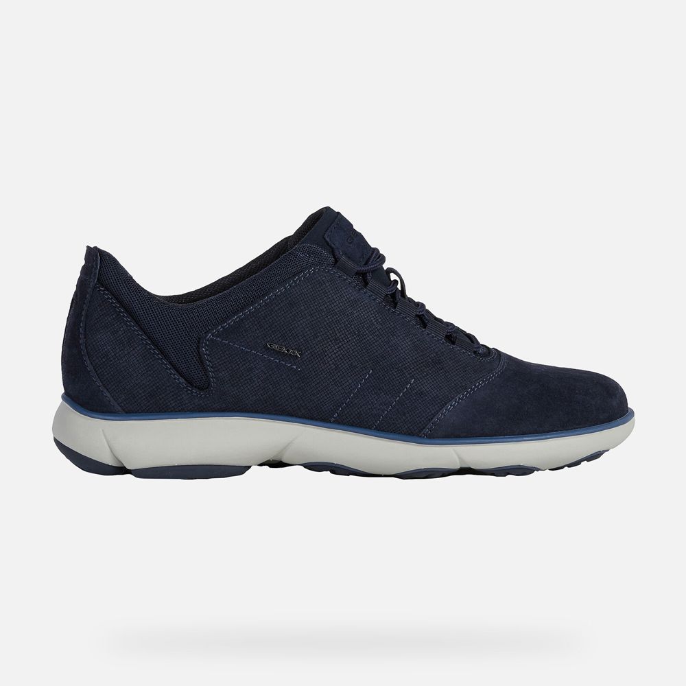 Geox Sneakers Navy Nebula - Geox Mens Shoes - FLICUT371